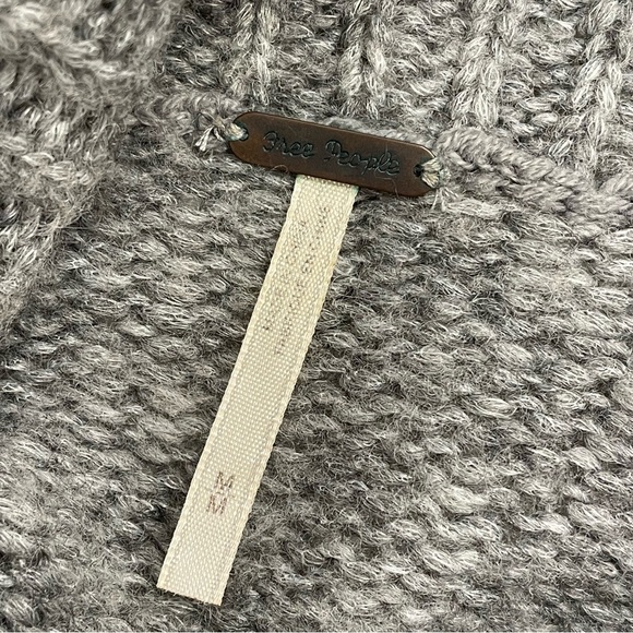 Free People Ragnar Fair Isle Split Cowl Neck Sweater - Picture 8 of 16